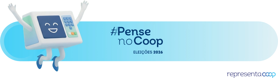 Imagem do mascote do pense no coop