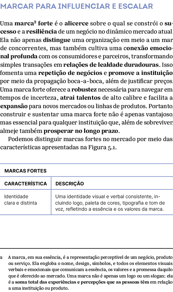 Marcar para influenciar e escalar Uma marca forte  o alicerce sobre o qual se constr i o sucesso e a resili ncia de ...