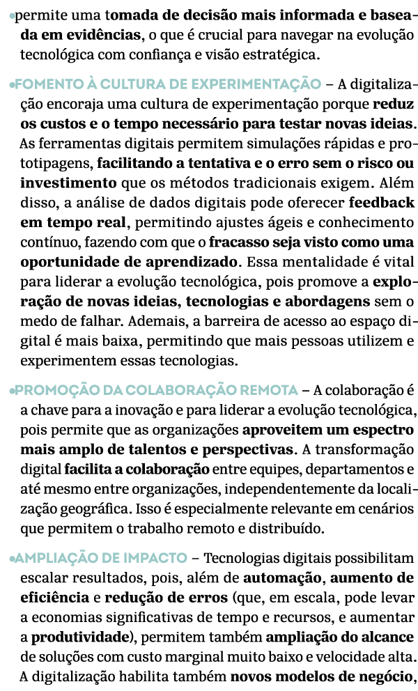 •permite uma tomada de decis o mais informada e baseada em evid ncias, o que  crucial para navegar na evolu  o tecno...