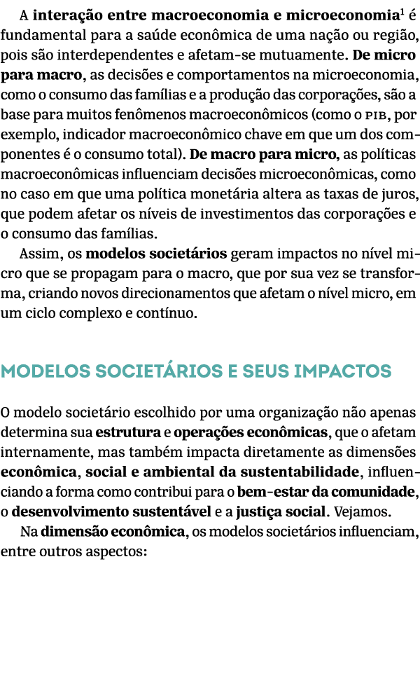 A intera o entre macroeconomia e microeconomia   fundamental para a sa de econ mica de uma na  o ou regi o, pois s o...