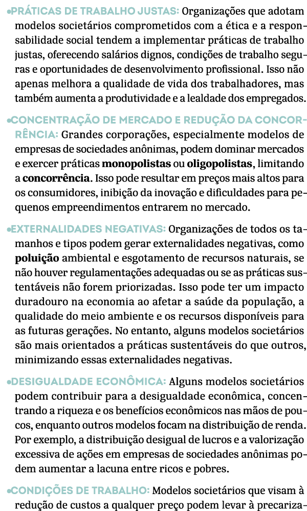 •Pr ticas de trabalho justas: Organiza es que adotam modelos societ rios comprometidos com a  tica e a responsabilid...