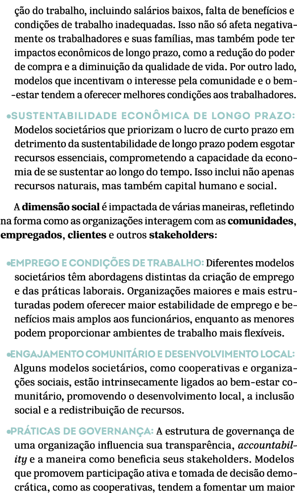  o do trabalho, incluindo sal rios baixos, falta de benef cios e condi  es de trabalho inadequadas. Isso n o s  afet...
