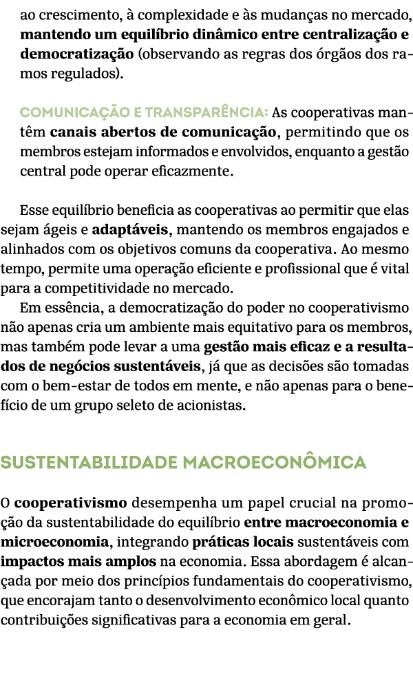 ao crescimento,  complexidade e  s mudan as no mercado, mantendo um equil brio din mico entre centraliza  o e democr...