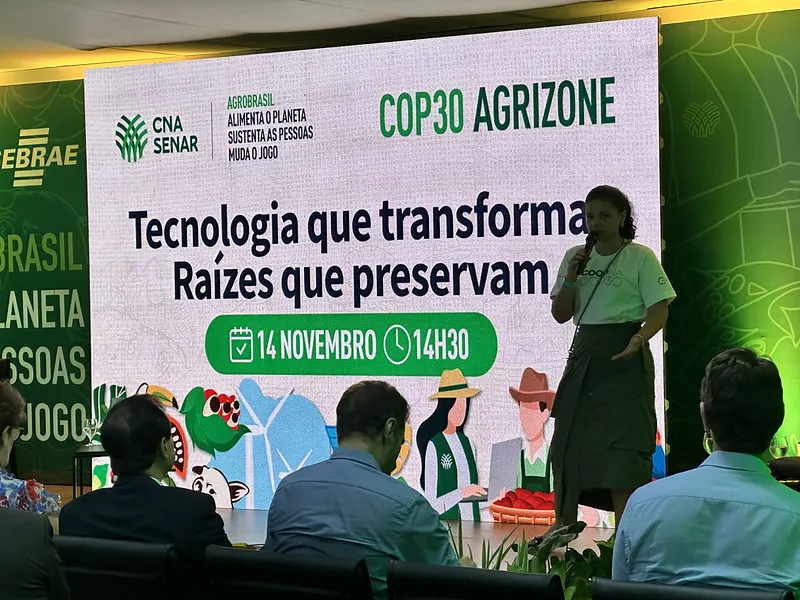 Cafeicultura da Chapada Diamantina brilha em painel da CNA na COP30