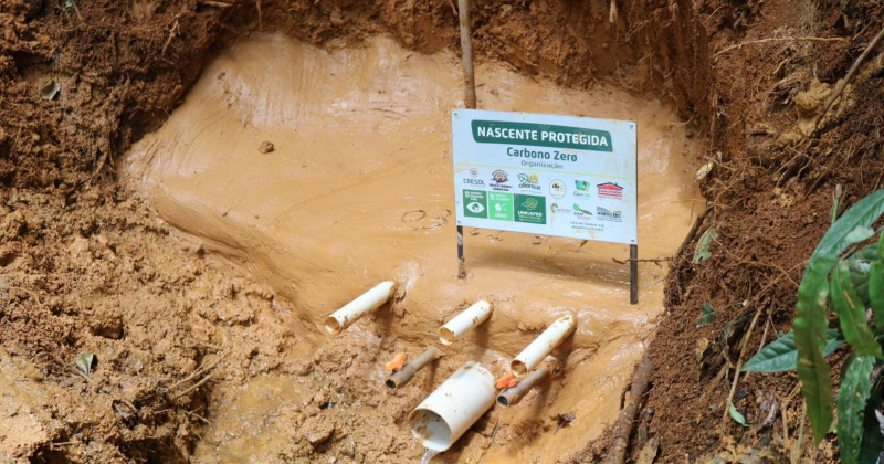 Cresol Minas Gerais protects springs and the ecosystem of Espera Feliz
