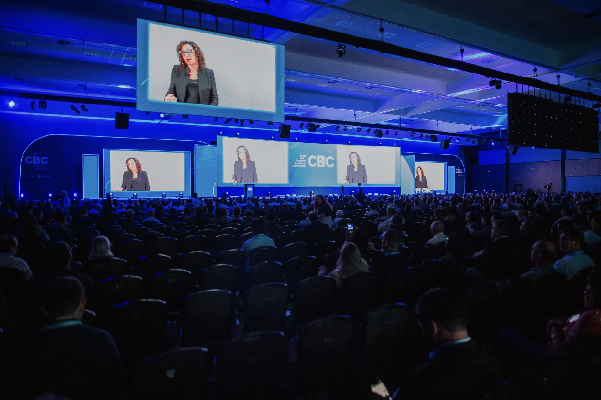 Amy apresentou sua visão de futuro e tendências tecnológicas que envolvem o cooperativismo