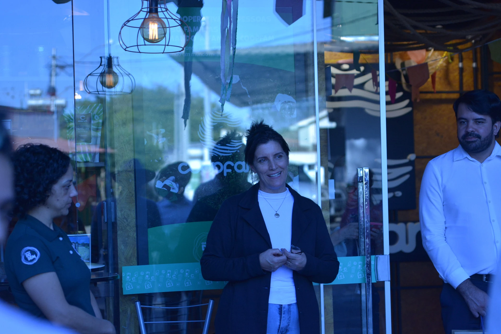 Vânia Pereira, presidente da Coopfam