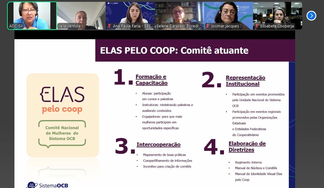 Elas pelo Coop amplia presença feminina no cooperativismo