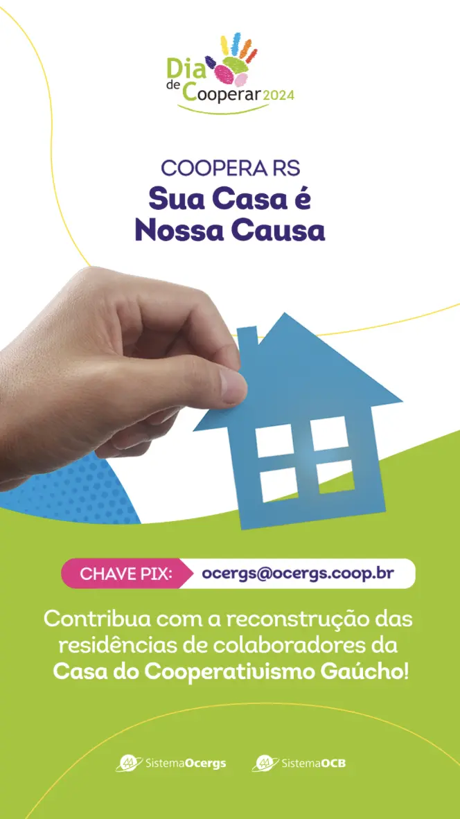 Campanha visa arrecadar fundos junto aos cooperativistas de todo o Brasil