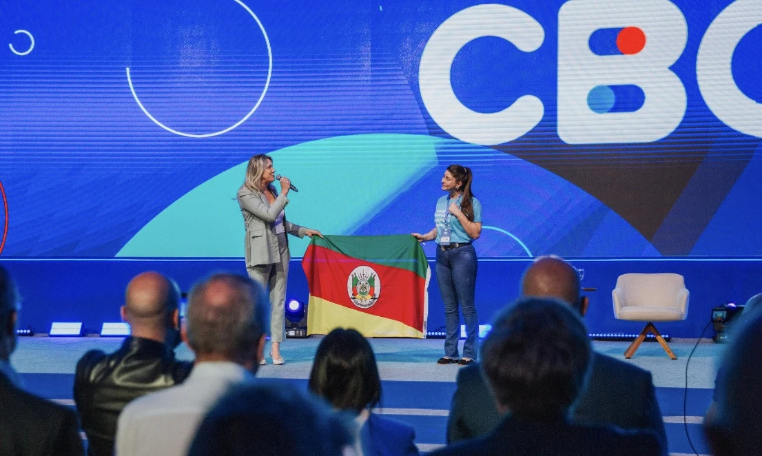 Larissa Zambiasi representou o RS