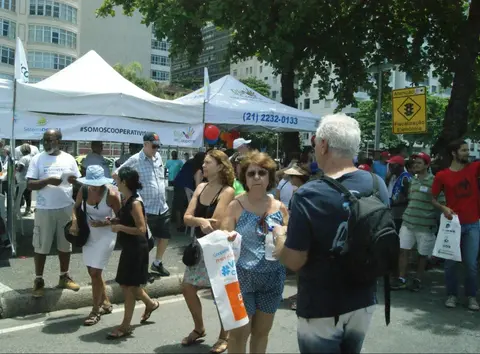 Copacabana recebe o #SomosCooperativismo