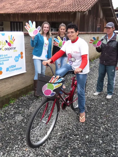 SC | Participante do Dia C em Chapecó é premiada com bicicleta