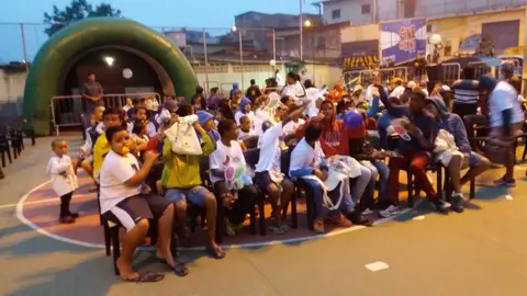 Uniodonto ABC e Cogem levam “Cine Dia C” a bairro carente de São Bernardo do Campo (SP)