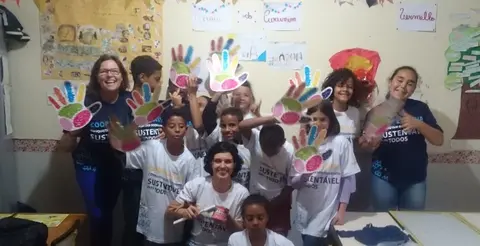 Dia C: Palestra sobre Higiene Bucal a crianças e adolescentes