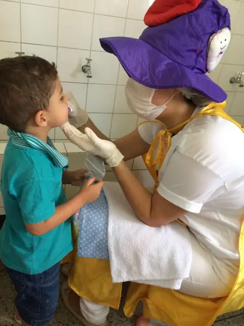 Saúde bucal é tema da ação da Uniodonto JP no bairro do Pedregal em Campina Grande