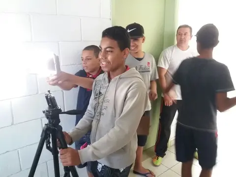 Cooperativas realizam oficina de vídeo em São Bernardo do Campo (SP)