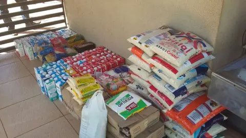 GO | Participantes do Dia C doam alimentos em Goiás