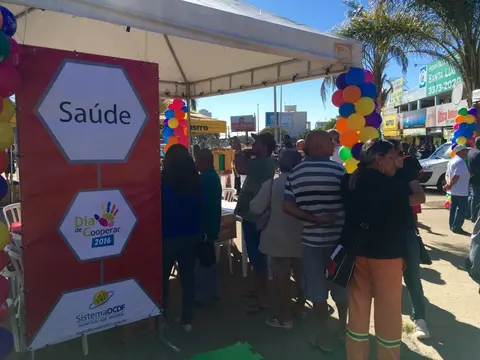 DF | Querubim saúde participa do Dia de Cooperar em Ceilândia