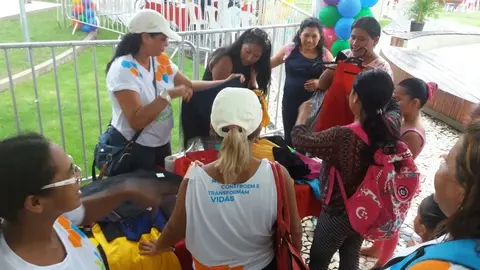 RR | Exposição e venda de roupas durante o Dia C em Boa Vista