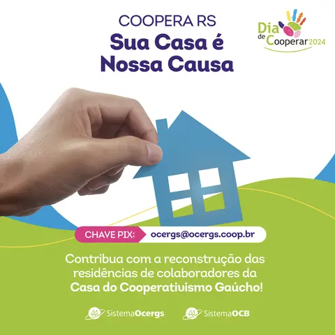 Campanha visa reconstruir moradias de colaboradores da Ocergs